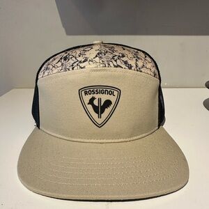 Rossignol Tan and Black Trucker Cap